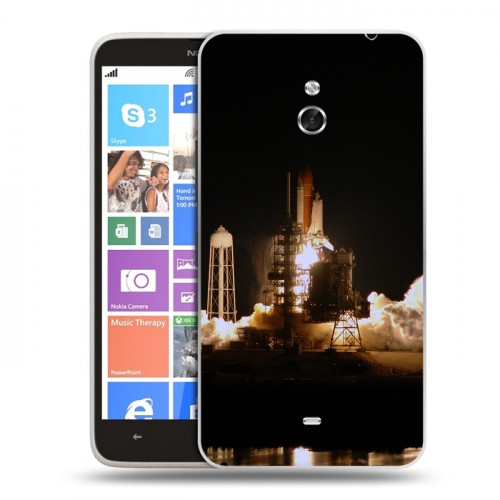 Дизайнерский пластиковый чехол для Nokia Lumia 1320 Космодром