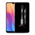 Дизайнерский силиконовый с усиленными углами чехол для Xiaomi RedMi 8A Космодром