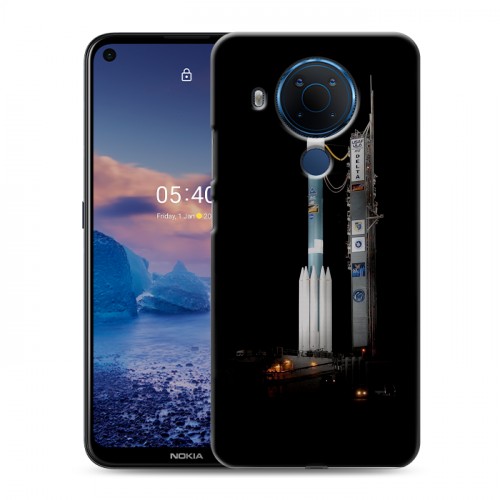 Дизайнерский силиконовый чехол для Nokia 5.4 Космодром