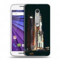 Дизайнерский пластиковый чехол для Lenovo Moto G Космодром