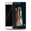 Дизайнерский пластиковый чехол для Huawei P9 Plus Космодром