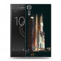 Дизайнерский пластиковый чехол для Sony Xperia XZs Космодром