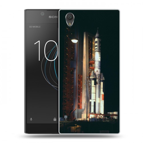 Дизайнерский пластиковый чехол для Sony Xperia L1 Космодром