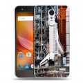 Дизайнерский пластиковый чехол для ZTE Blade X5 Космодром