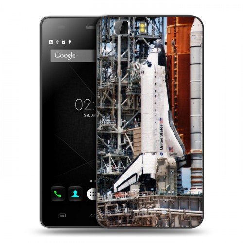 Дизайнерский силиконовый чехол для Doogee X5 Космодром