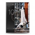 Дизайнерский пластиковый чехол для Sony Xperia XZs Космодром