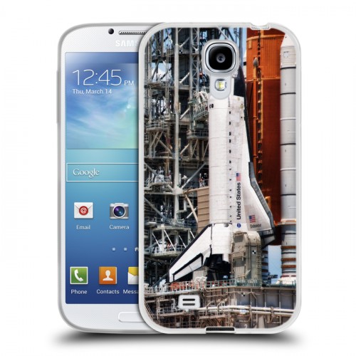 Дизайнерский пластиковый чехол для Samsung Galaxy S4 Космодром