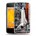 Дизайнерский пластиковый чехол для LG Google Nexus 4 Космодром