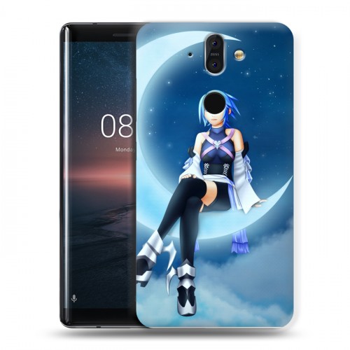 Дизайнерский пластиковый чехол для Nokia 8 Sirocco Луна