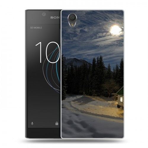 Дизайнерский пластиковый чехол для Sony Xperia L1 Луна