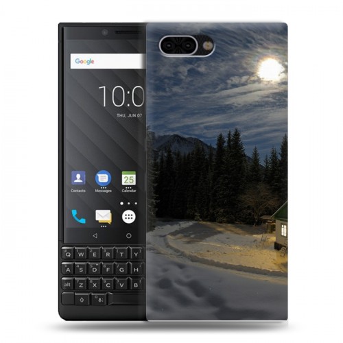 Дизайнерский пластиковый чехол для BlackBerry KEY2 Луна