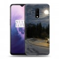 Дизайнерский пластиковый чехол для OnePlus 7 Луна