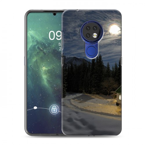 Дизайнерский силиконовый чехол для Nokia 6.2 Луна