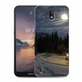 Дизайнерский силиконовый чехол для Nokia 1.3 Луна