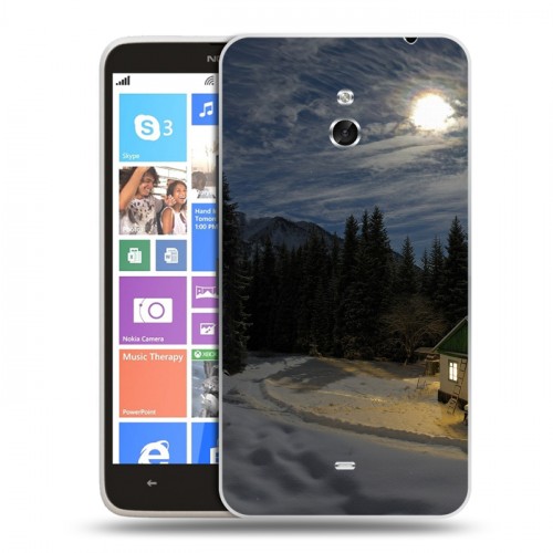 Дизайнерский пластиковый чехол для Nokia Lumia 1320 Луна