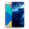 Дизайнерский силиконовый чехол для Samsung Galaxy A9 Луна