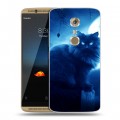 Дизайнерский пластиковый чехол для ZTE Axon 7 Луна