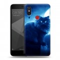 Дизайнерский пластиковый чехол для Xiaomi Mi8 SE Луна