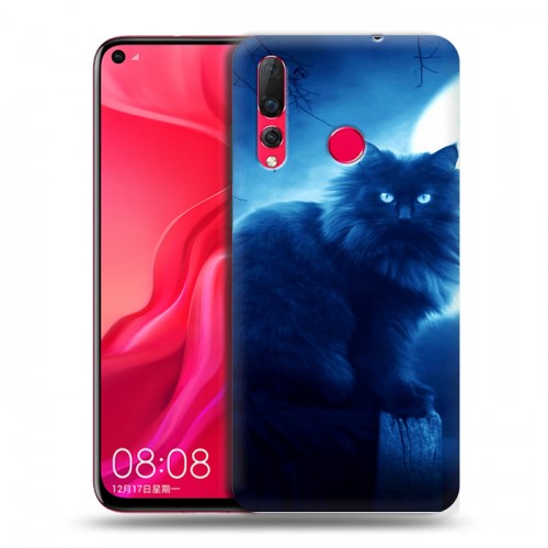 Дизайнерский пластиковый чехол для Huawei Nova 4 Луна