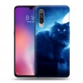 Дизайнерский силиконовый с усиленными углами чехол для Xiaomi Mi9 Луна