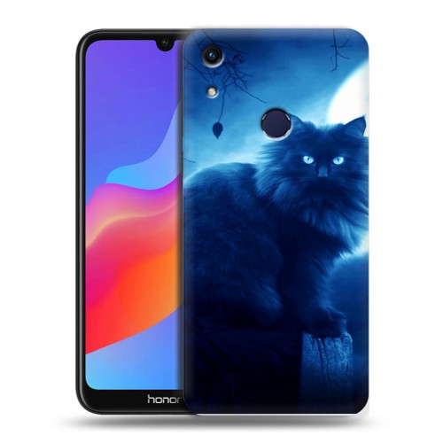 Дизайнерский пластиковый чехол для Huawei Honor 8A Луна