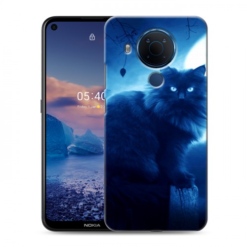 Дизайнерский силиконовый чехол для Nokia 5.4 Луна