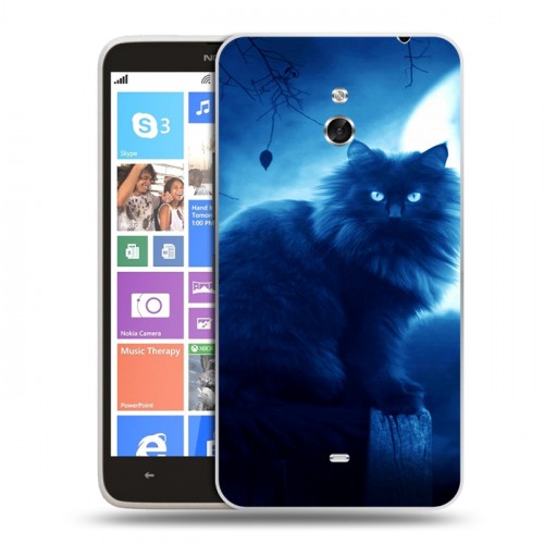 Дизайнерский пластиковый чехол для Nokia Lumia 1320 Луна