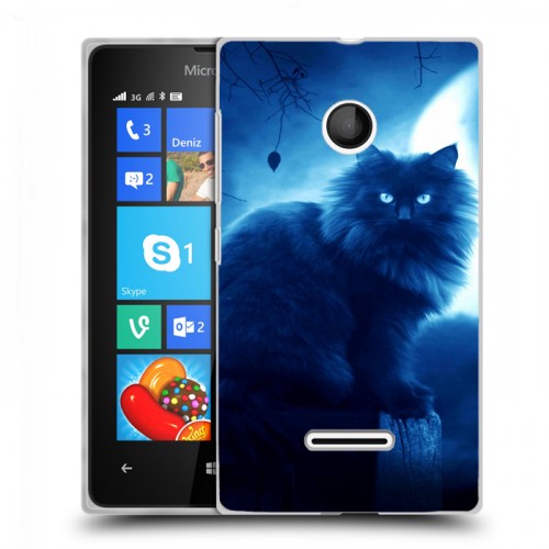 Дизайнерский пластиковый чехол для Microsoft Lumia 435 Луна