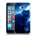 Дизайнерский пластиковый чехол для Microsoft Lumia 640 Луна