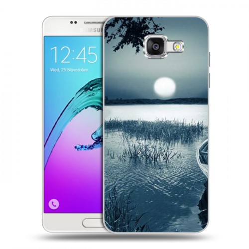 Дизайнерский силиконовый чехол для Samsung Galaxy A5 (2016) Луна