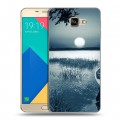 Дизайнерский силиконовый чехол для Samsung Galaxy A9 Луна