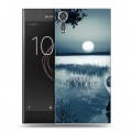 Дизайнерский пластиковый чехол для Sony Xperia XZs Луна