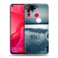 Дизайнерский пластиковый чехол для Huawei Nova 4 Луна