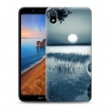 Дизайнерский силиконовый чехол для Xiaomi RedMi 7A Луна