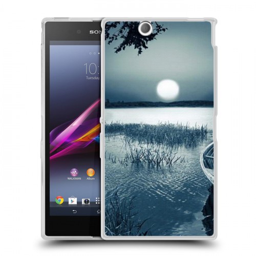 Дизайнерский пластиковый чехол для Sony Xperia Z Ultra  Луна