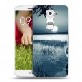 Дизайнерский пластиковый чехол для LG Optimus G2 mini Луна