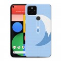 Дизайнерский пластиковый чехол для Google Pixel 5 Луна