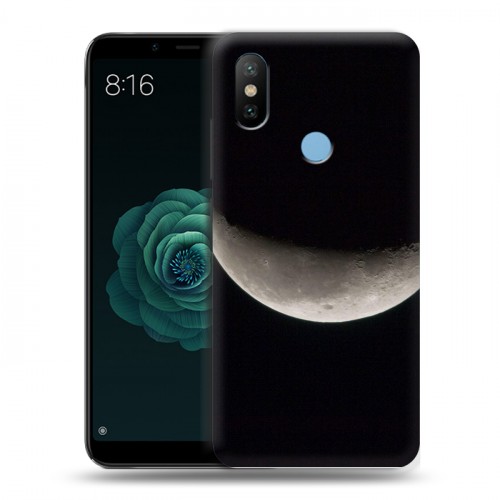 Дизайнерский силиконовый чехол для Xiaomi Mi A2 Луна