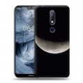 Дизайнерский пластиковый чехол для Nokia 6.1 Plus Луна