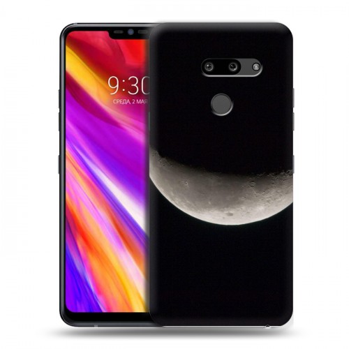 Дизайнерский пластиковый чехол для LG G8 ThinQ Луна