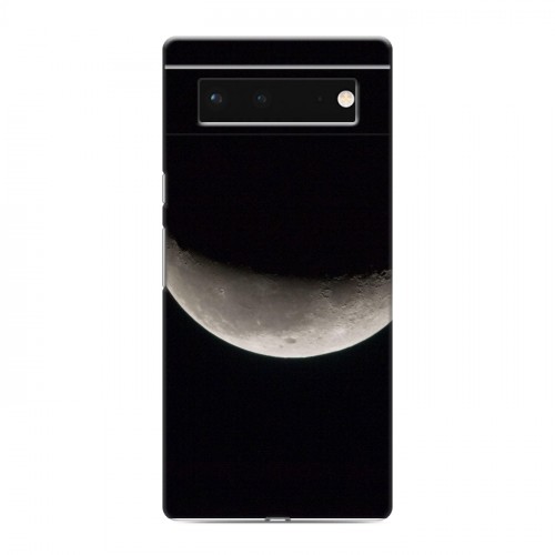Дизайнерский силиконовый чехол для Google Pixel 6 Луна