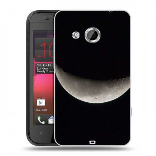 Дизайнерский пластиковый чехол для HTC Desire 200 Луна