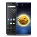 Дизайнерский пластиковый чехол для BlackBerry KEY2 Луна