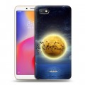 Дизайнерский пластиковый чехол для Xiaomi RedMi 6A Луна