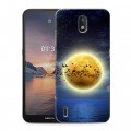 Дизайнерский силиконовый чехол для Nokia 1.3 Луна