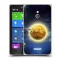 Дизайнерский силиконовый чехол для Nokia XL Луна