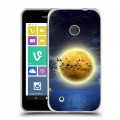 Дизайнерский пластиковый чехол для Nokia Lumia 530 Луна