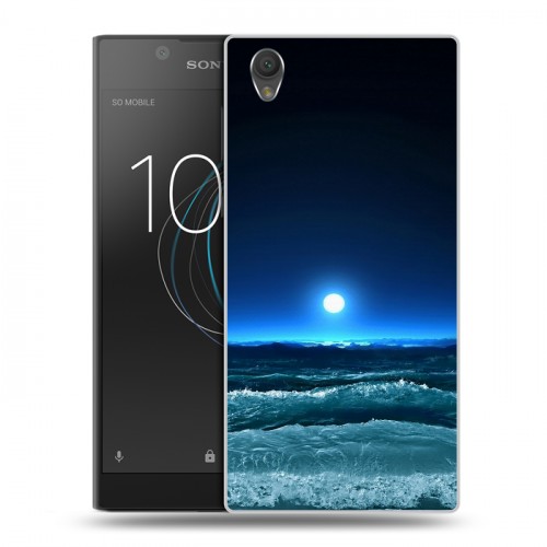 Дизайнерский пластиковый чехол для Sony Xperia L1 Луна