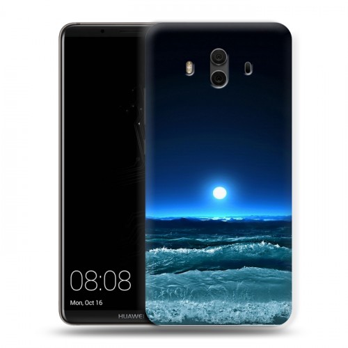 Дизайнерский пластиковый чехол для Huawei Mate 10 Луна