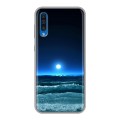 Дизайнерский силиконовый чехол для Samsung Galaxy A50 Луна